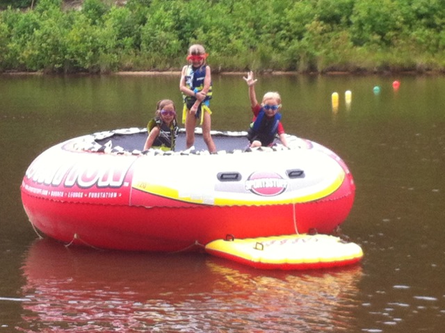 Fun on the "Fun Station"